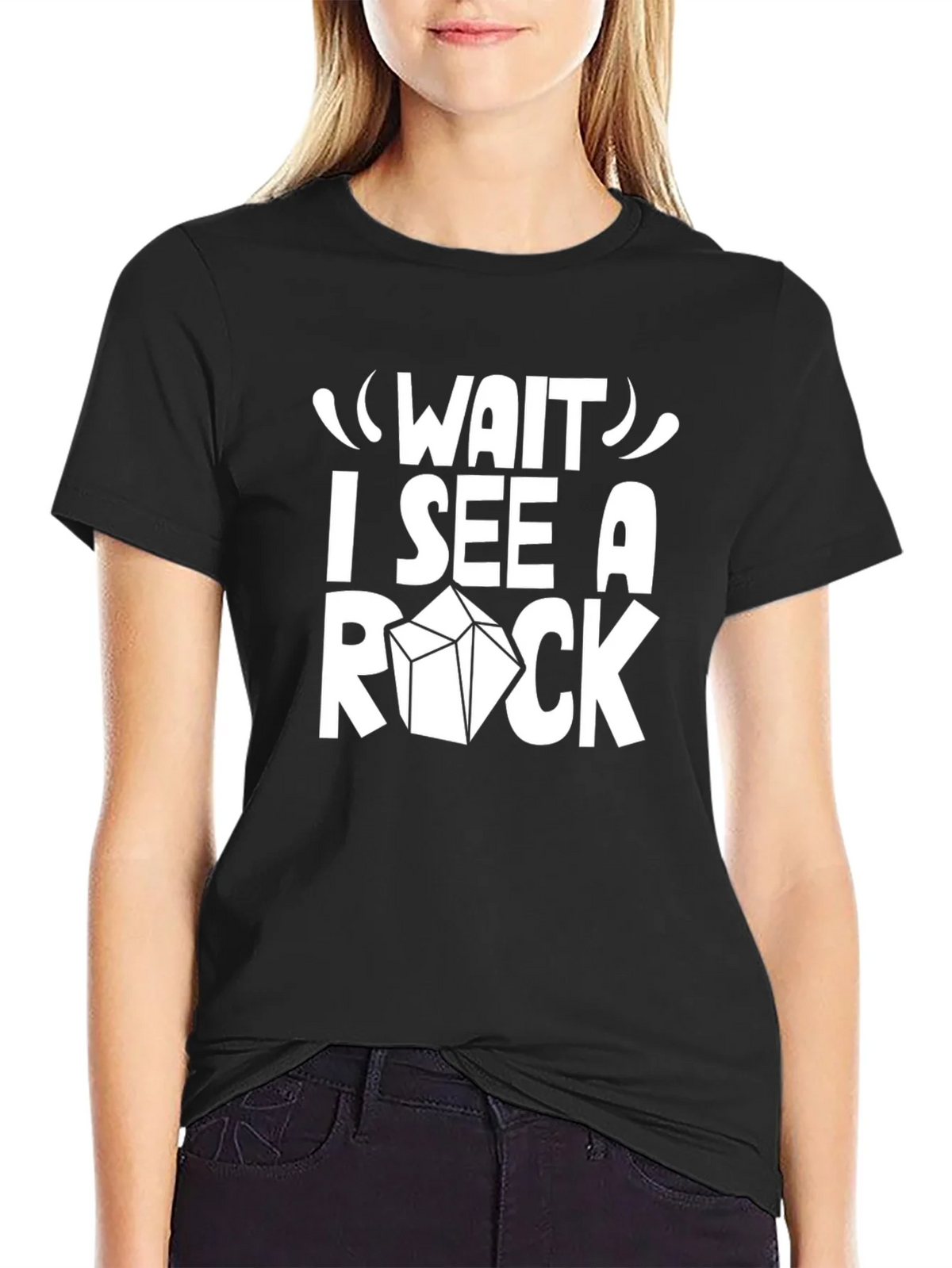 Wait I See a Rock T-Shirt - Mineral Collector Tee product image 5