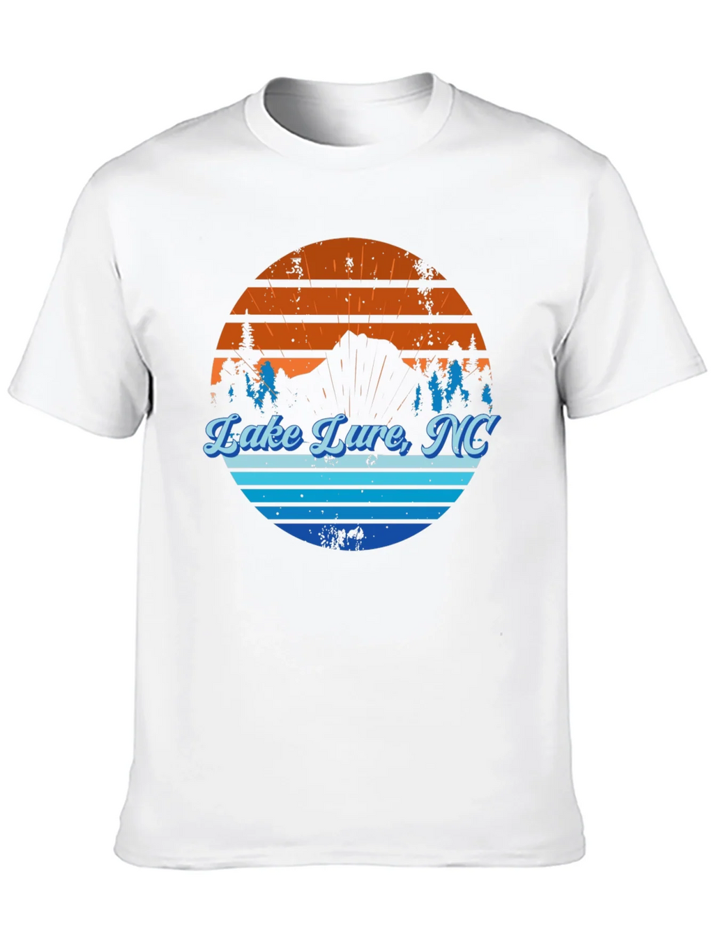 Lake Lure NC Graphic Tee - Mens Black T-Shirt product image 12