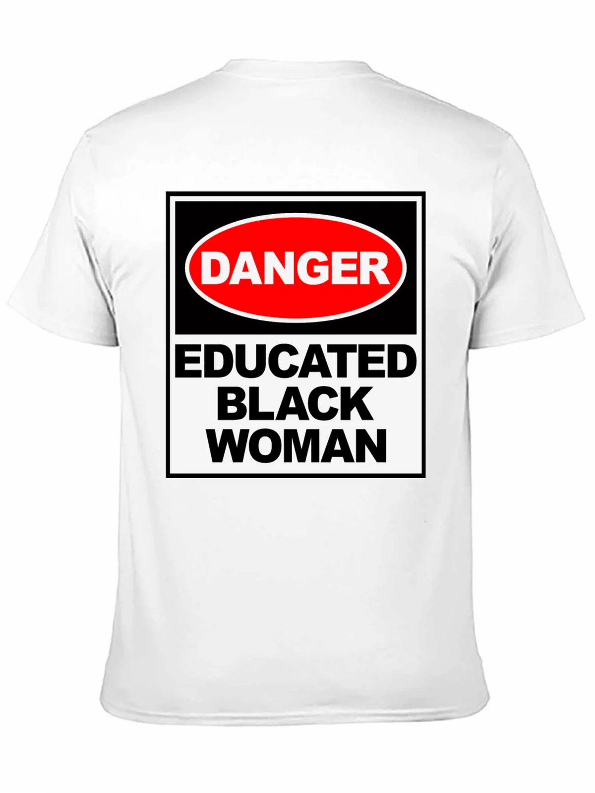 Danger Educated Black Woman Graphic Tee product image 2
