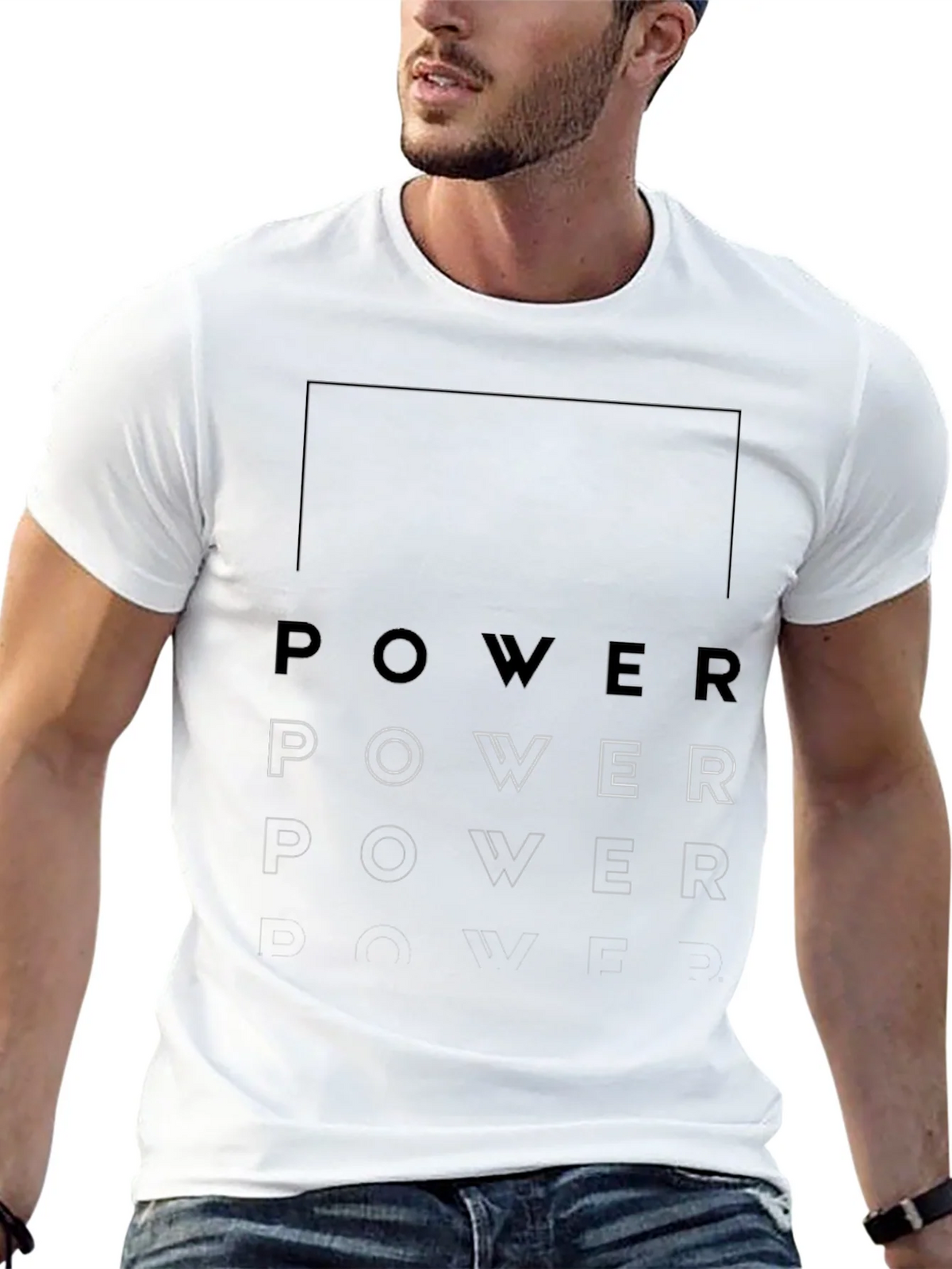 Power Graphic Tee - Modern Style product image 4