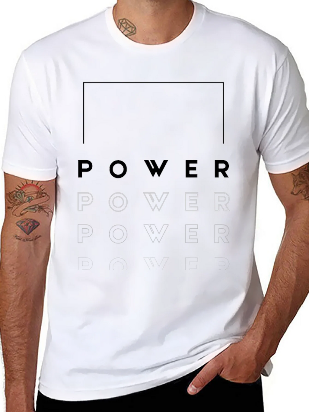 Power Graphic Tee - Modern Style product image 10