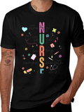 Nurse Graphic Tee - Strong Caring Compassionate product image 1