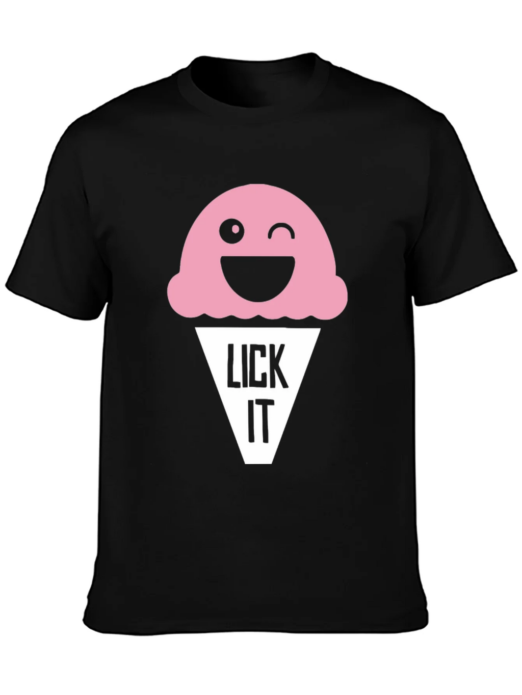 Funny Lick It Ice Cream Graphic Tee product image 6