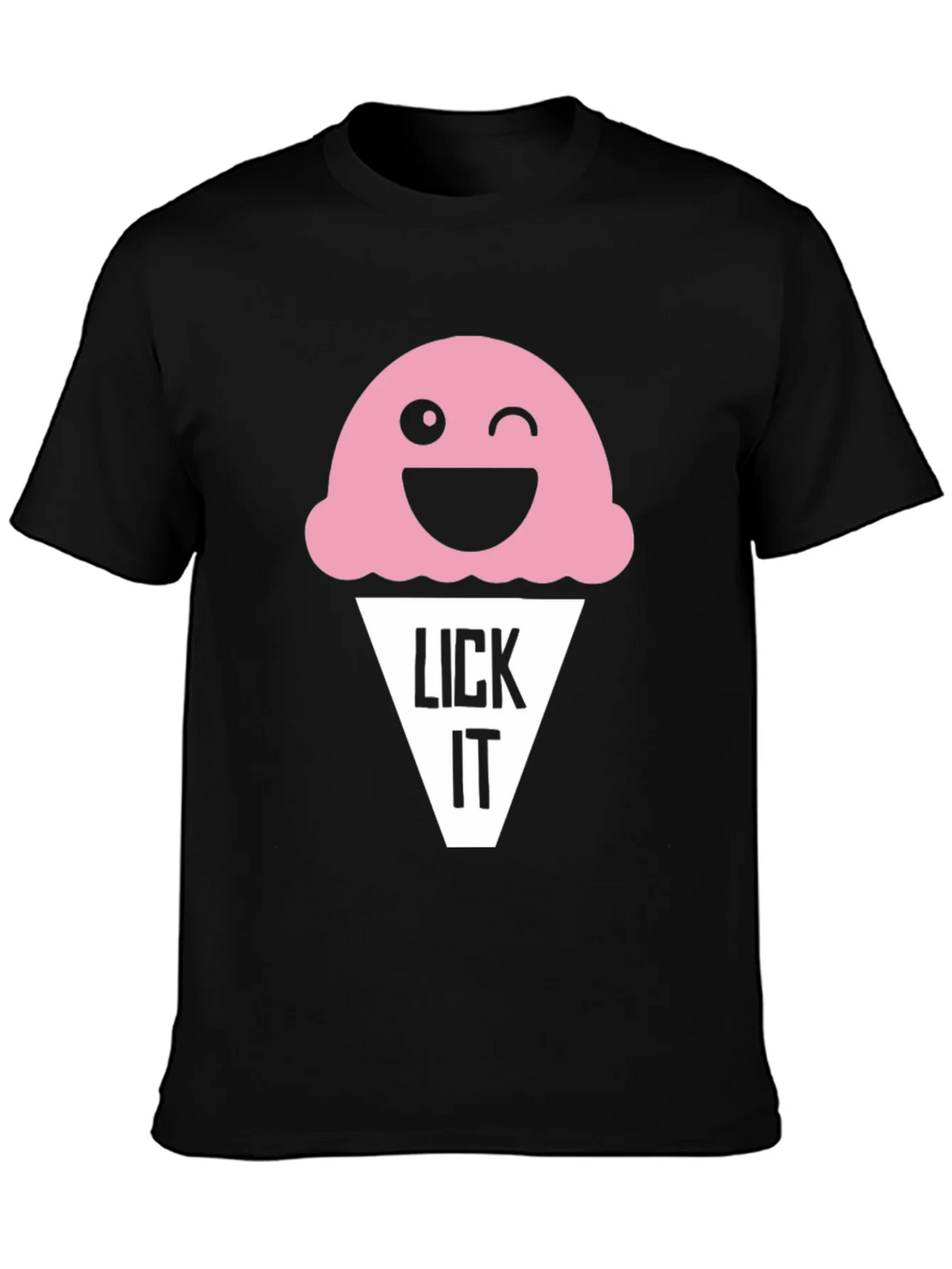 Funny Lick It Ice Cream Graphic Tee product image 6