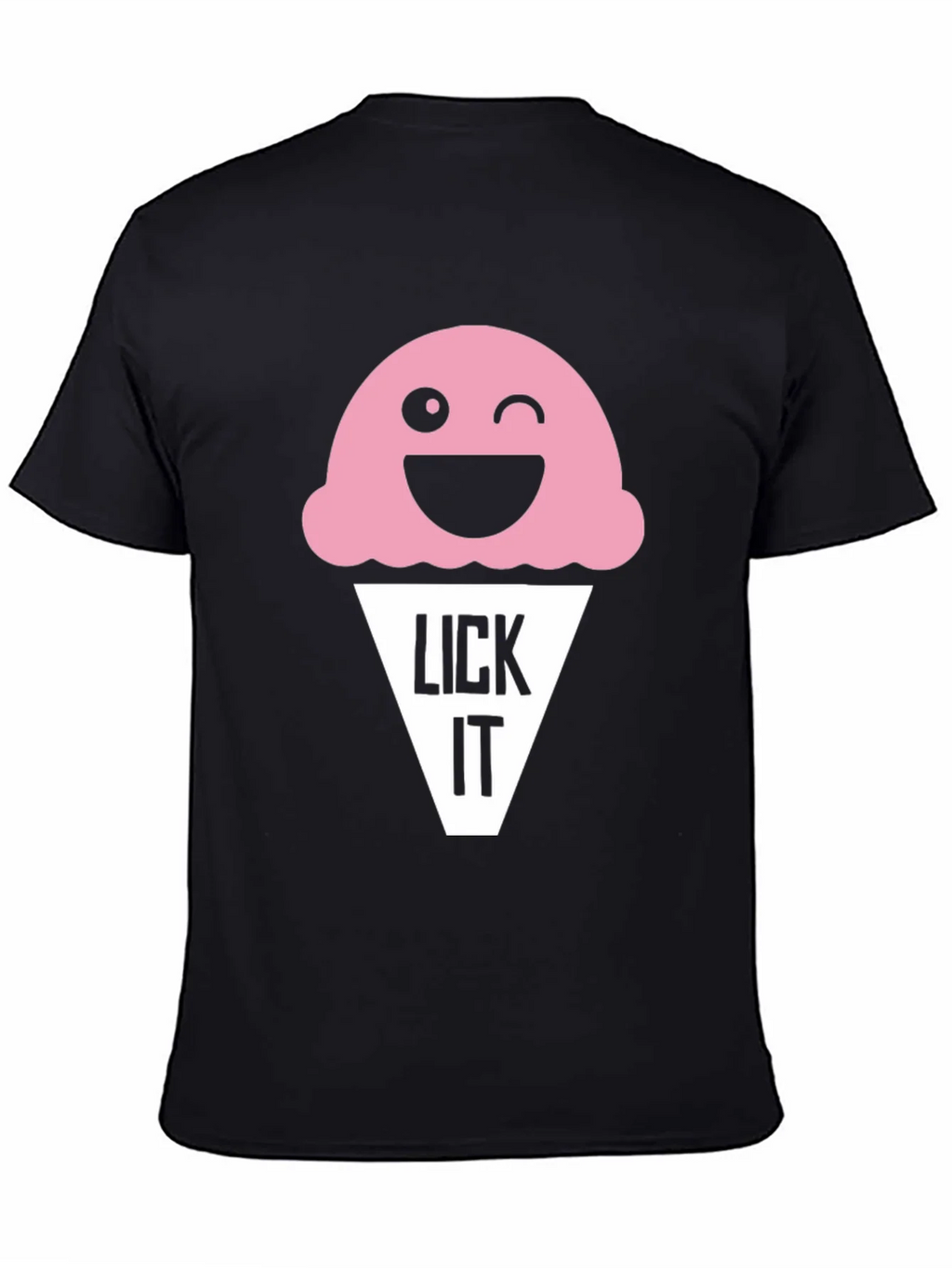 Funny Lick It Ice Cream Graphic Tee product image 7