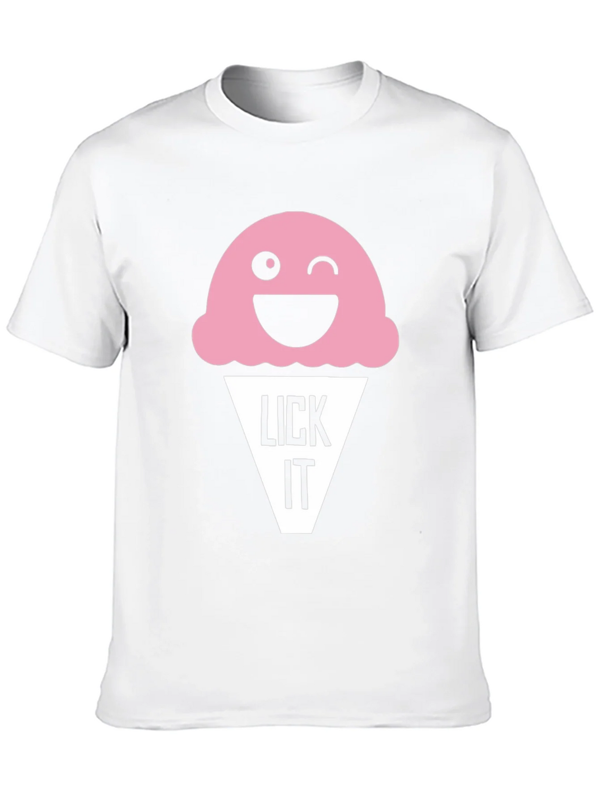 Funny Lick It Ice Cream Graphic Tee product image 12