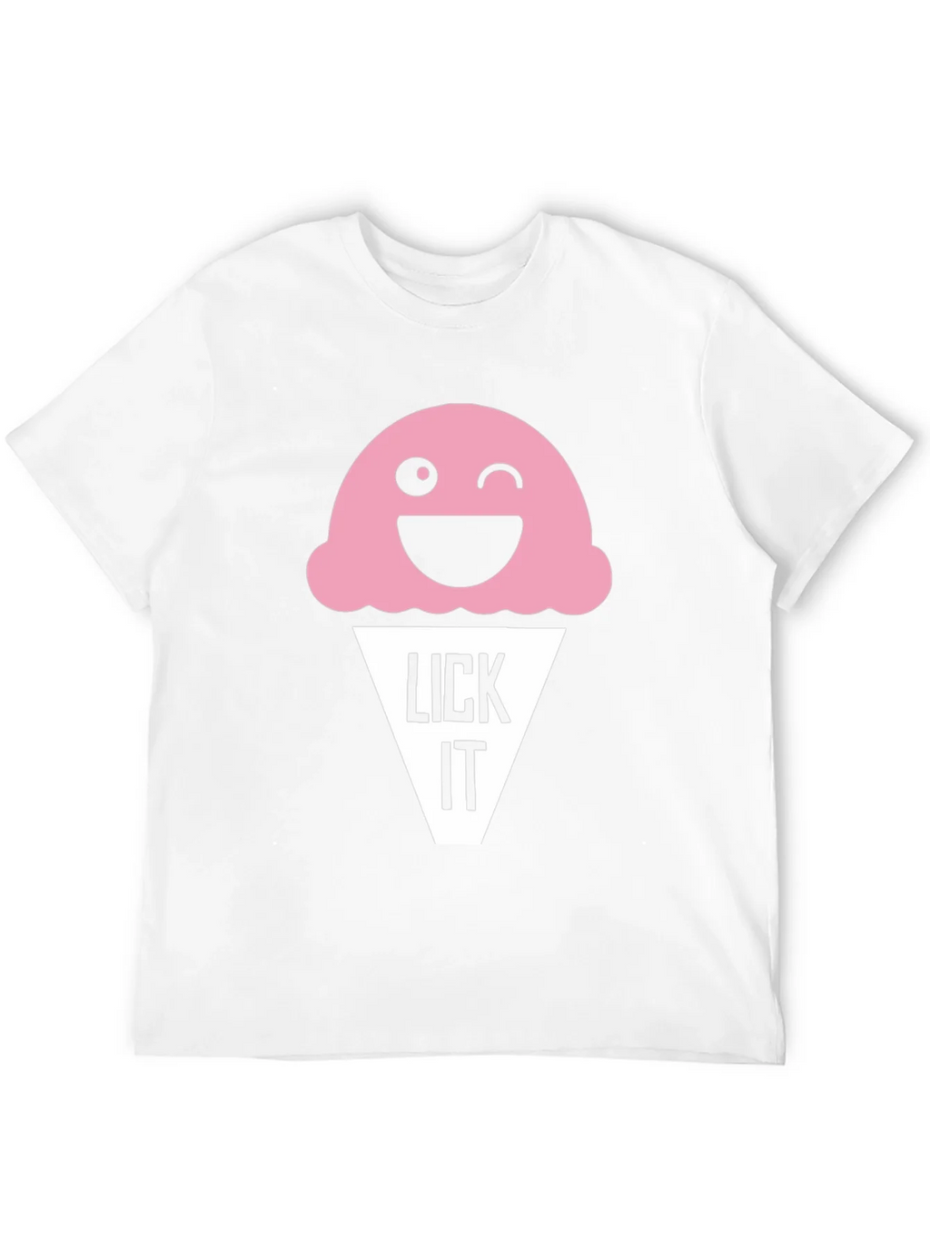 Funny Lick It Ice Cream Graphic Tee product image 3