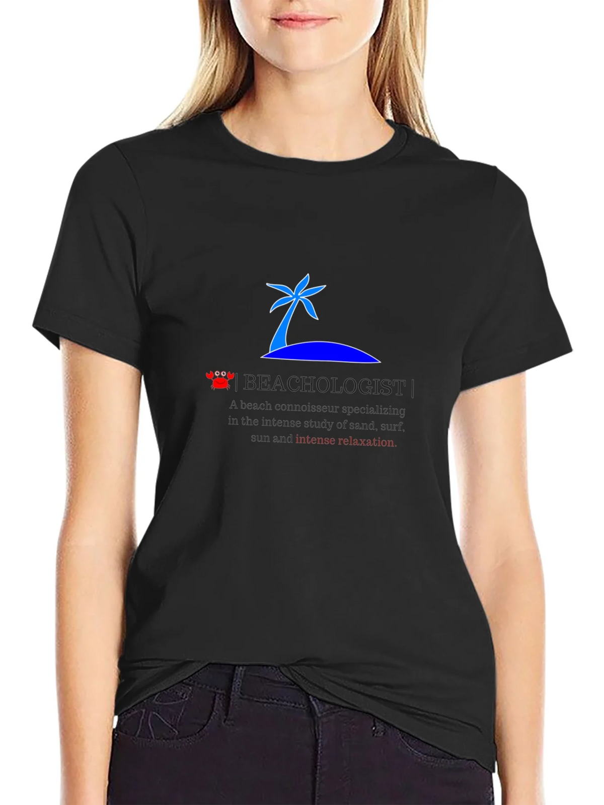 Beachologist Mens T-Shirt - Relax on Island product image 5