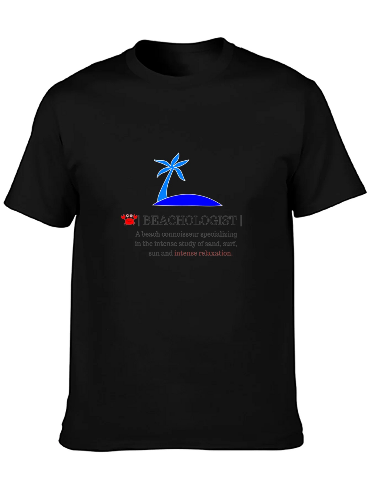 Beachologist Mens T-Shirt - Relax on Island product image 6