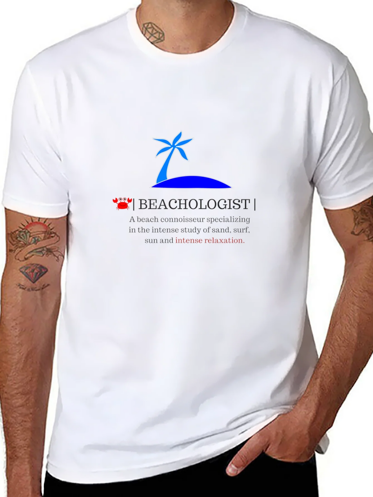 Beachologist Mens T-Shirt - Relax on Island product image 10