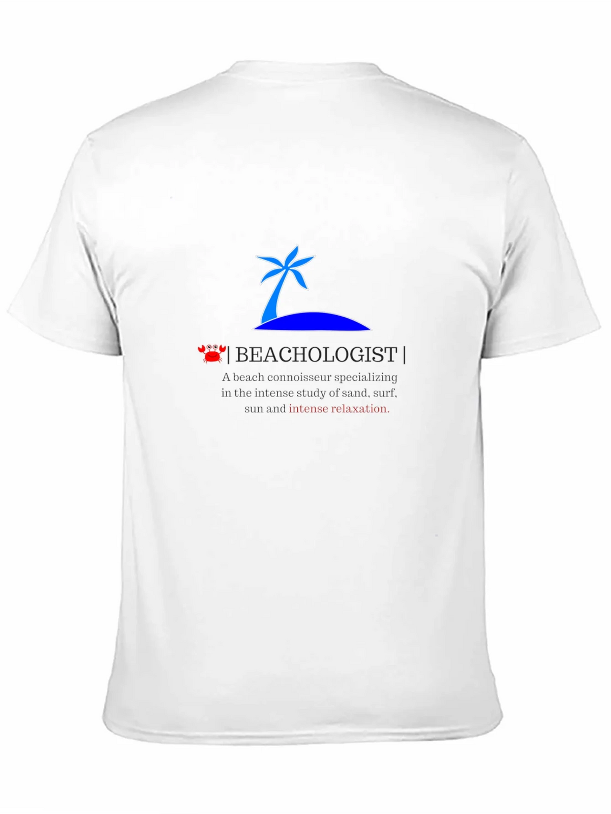 Beachologist Mens T-Shirt - Relax on Island product image 2