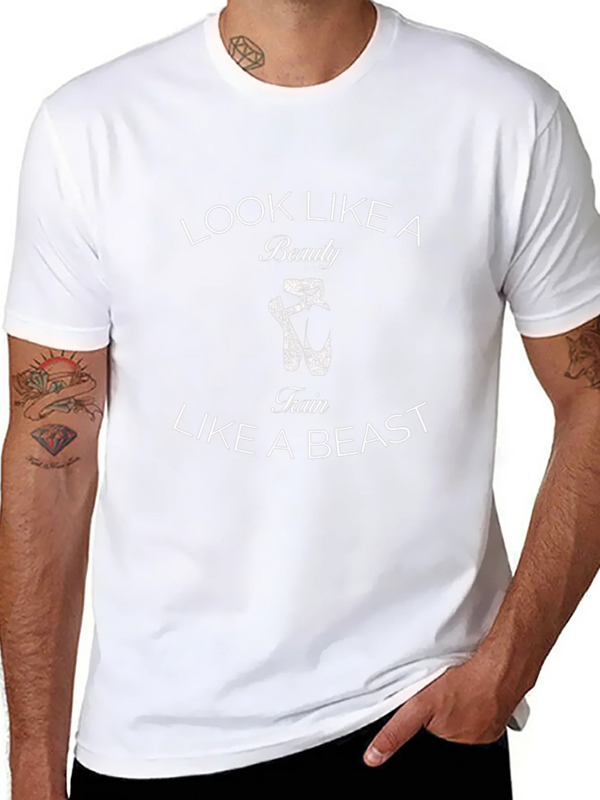 Look Like a Beauty Train a Beast Graphic Tee product image 9