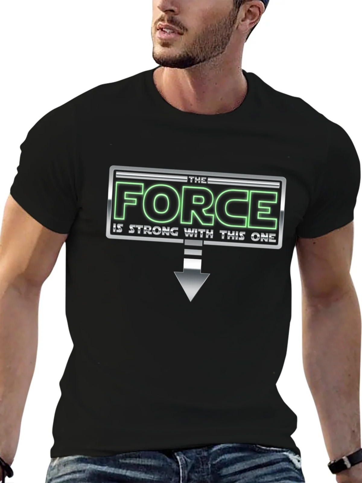 The Force Is Strong Graphic T-Shirt product image 9
