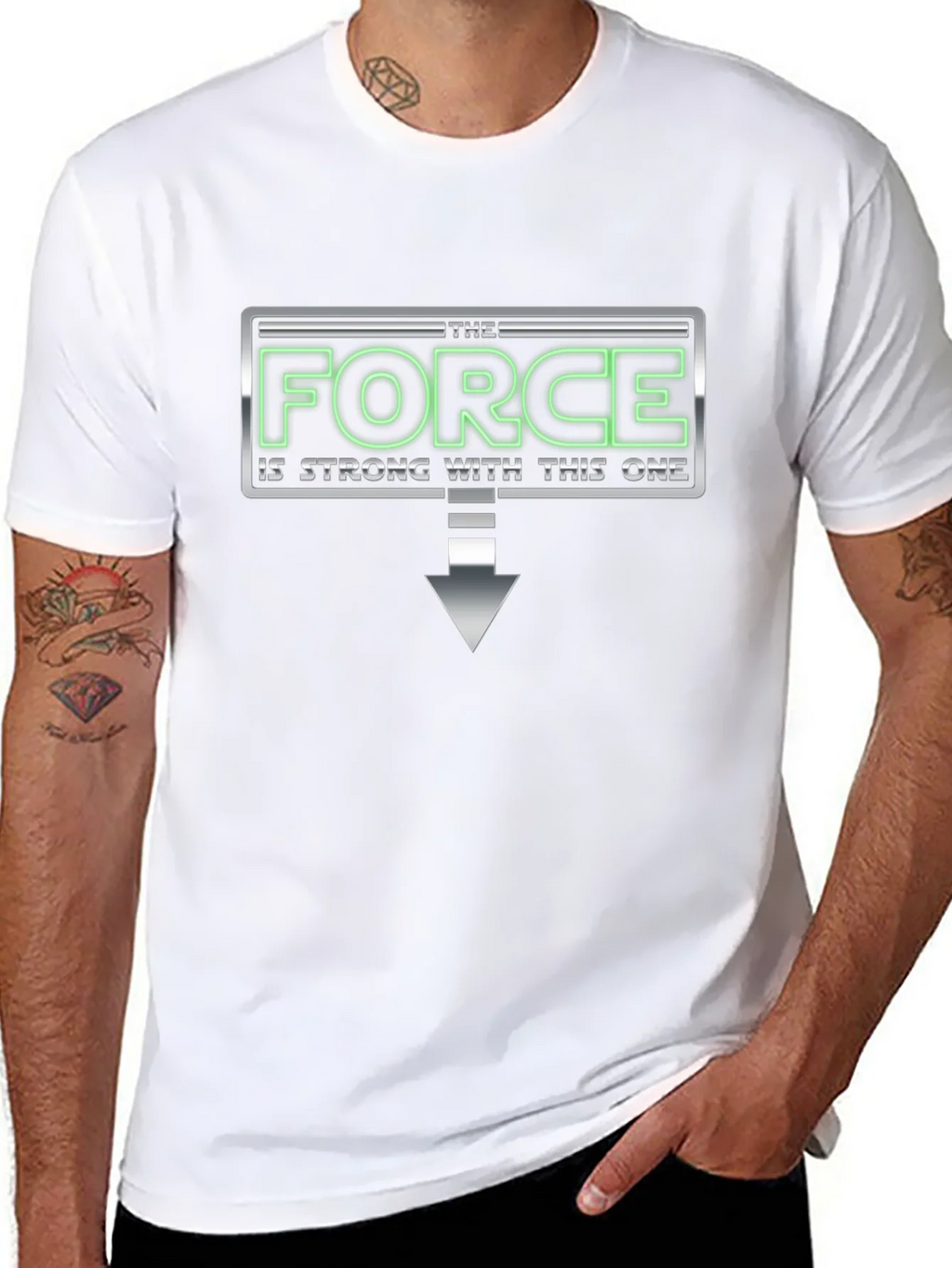 The Force Is Strong Graphic T-Shirt product image 10