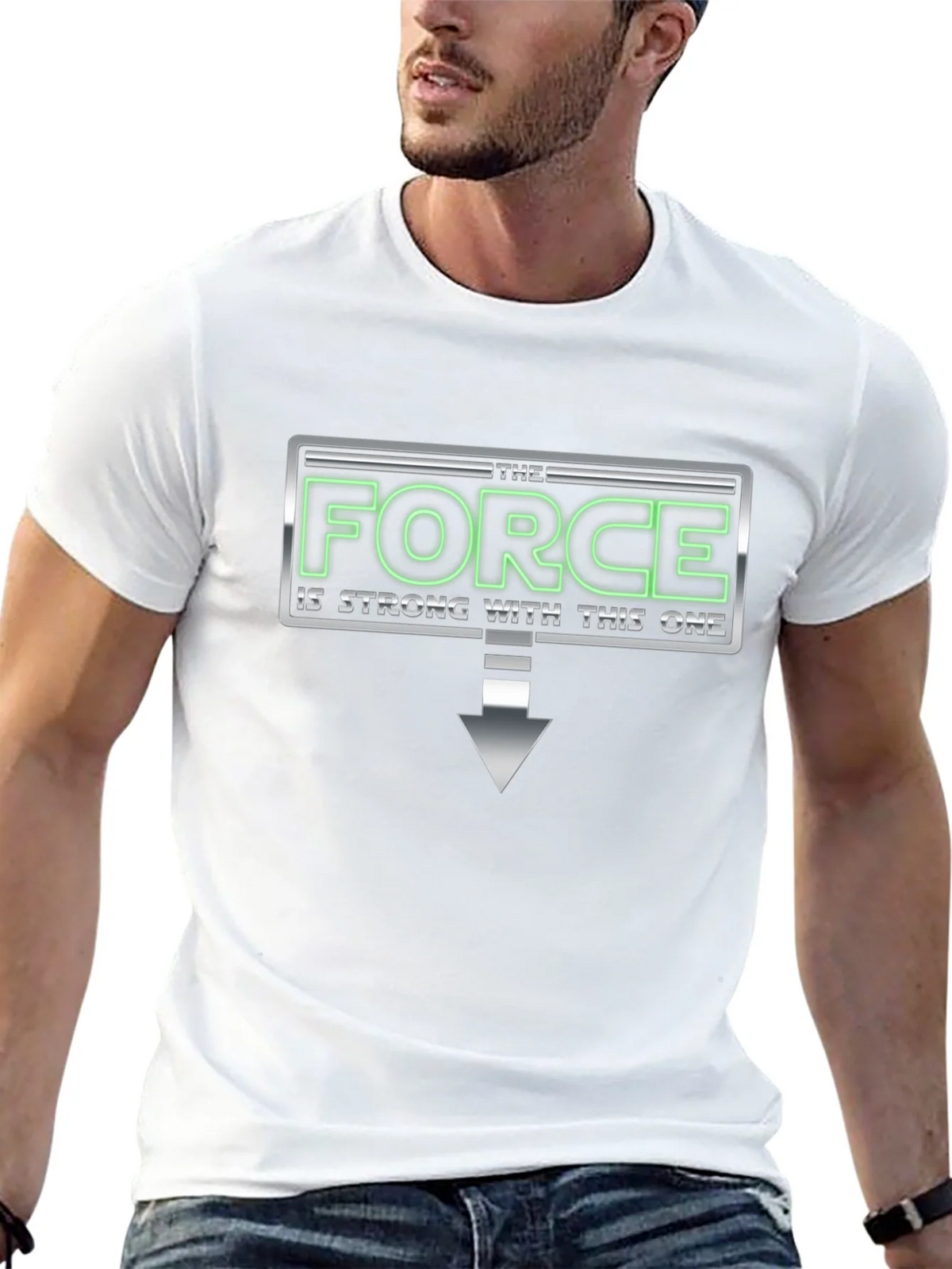 The Force Is Strong Graphic T-Shirt product image 4