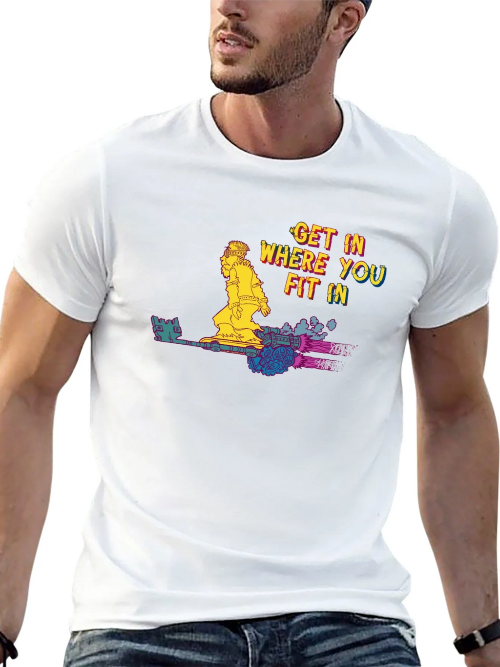 Get In Where You Fit In T-Shirt product image 4