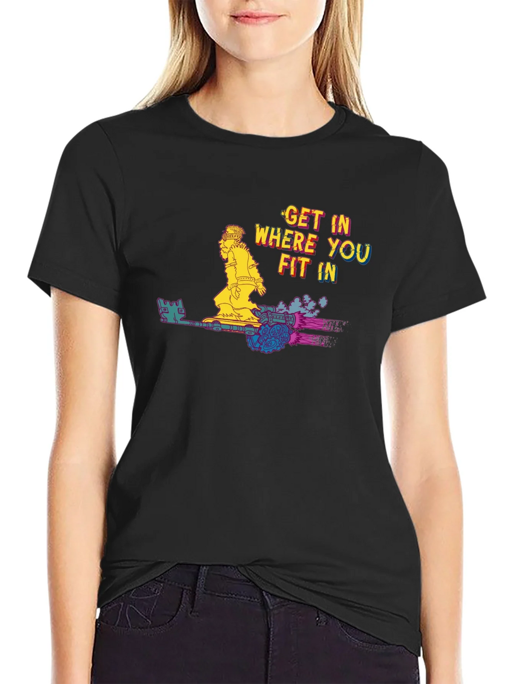 Get In Where You Fit In T-Shirt product image 5