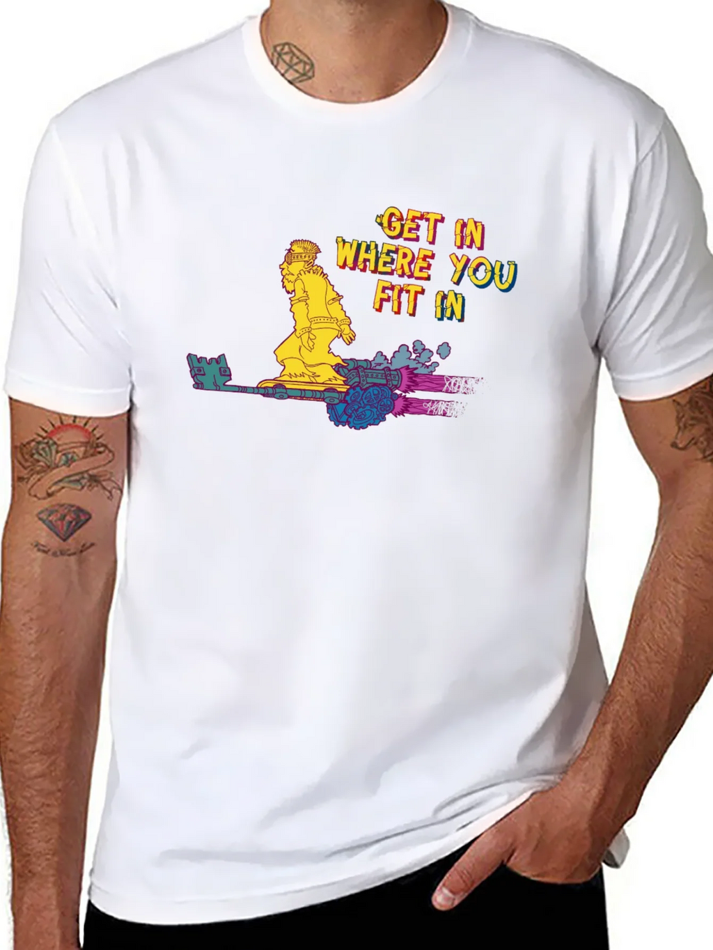 Get In Where You Fit In T-Shirt product image 10