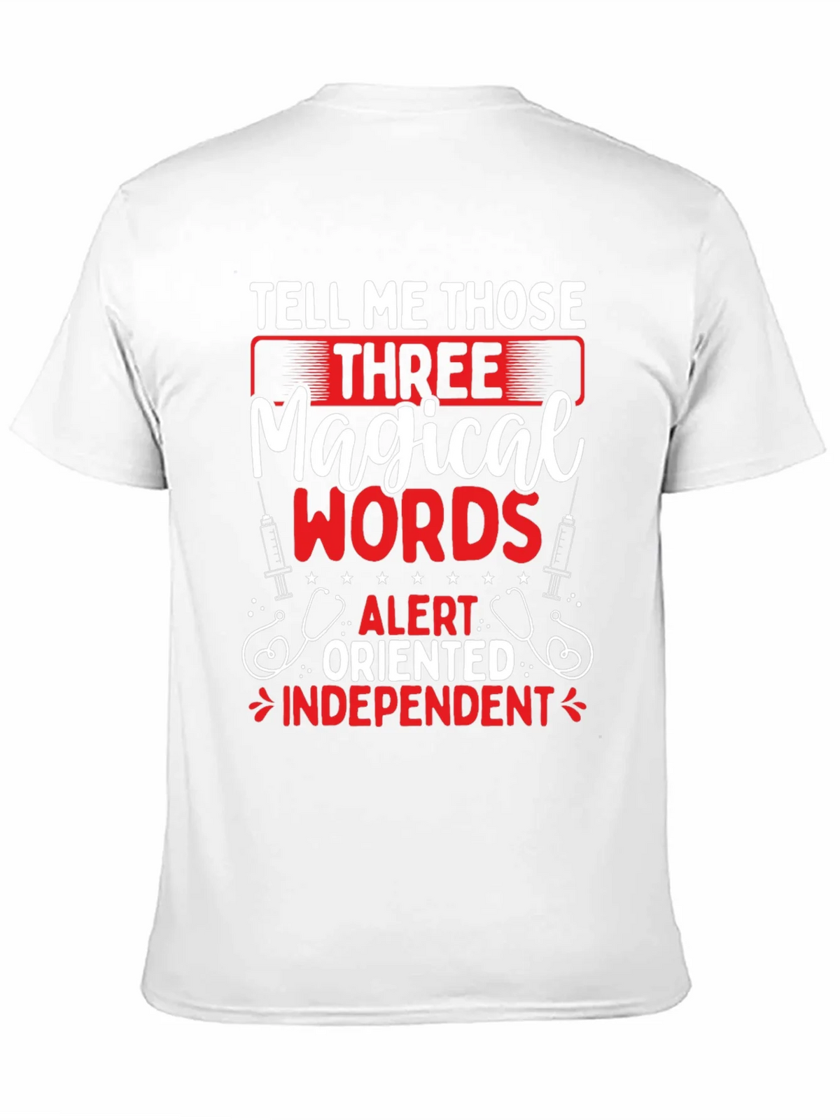 Magical Words Nurse T-Shirt - Black product image 2