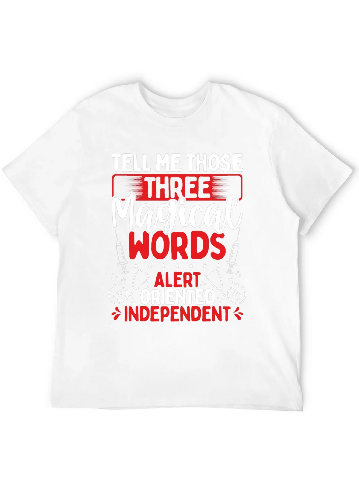 Magical Words Nurse T-Shirt - Black product image 3