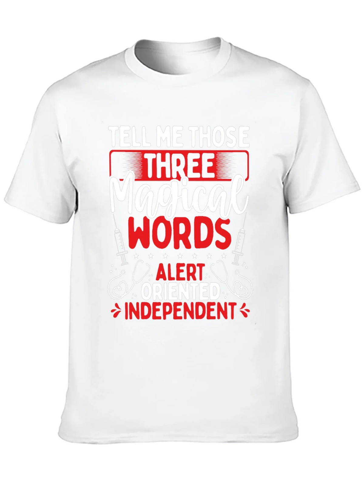 Magical Words Nurse T-Shirt - Black product image 12