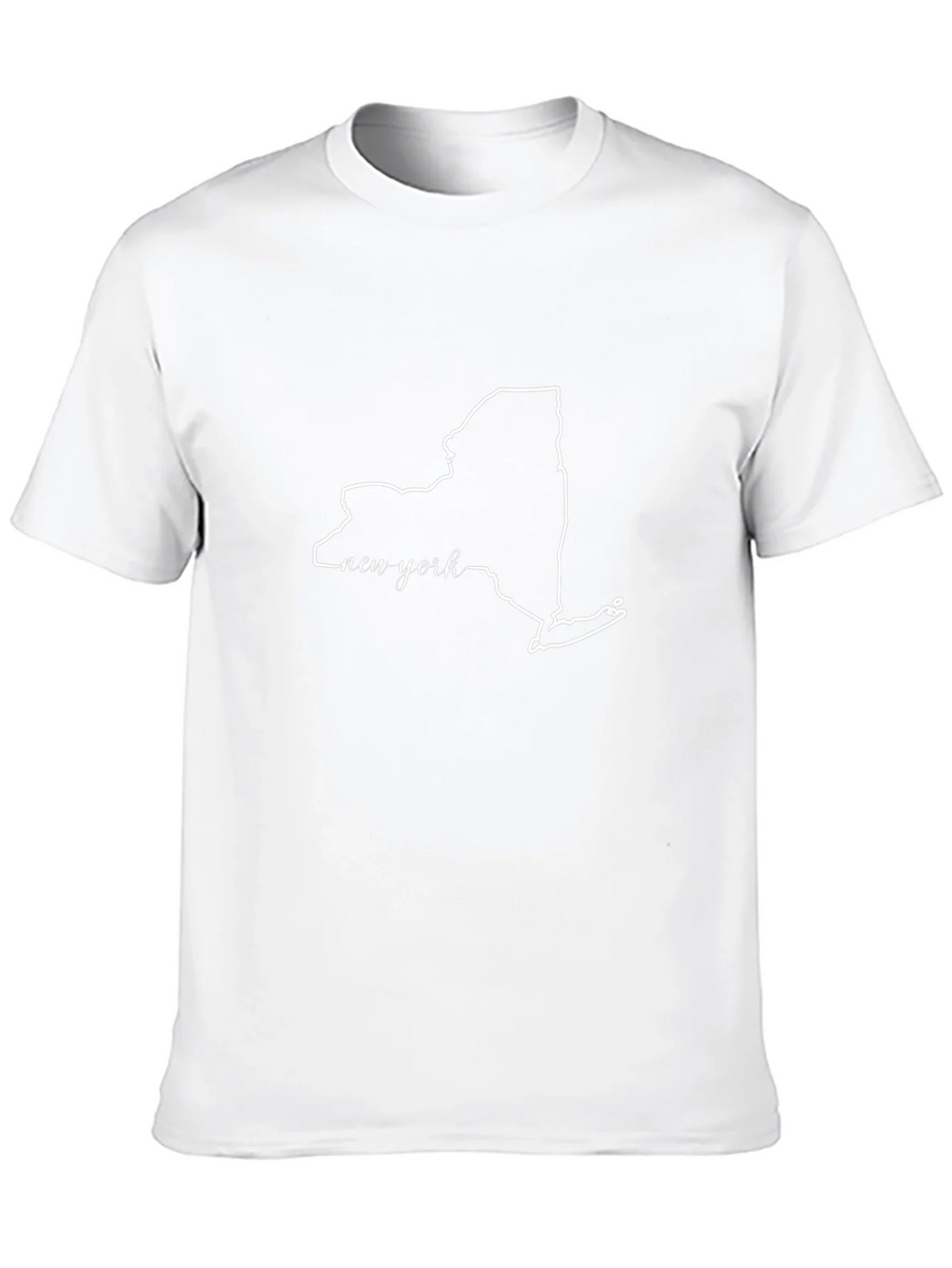 New York State Outline Graphic Tee - Black product image 12