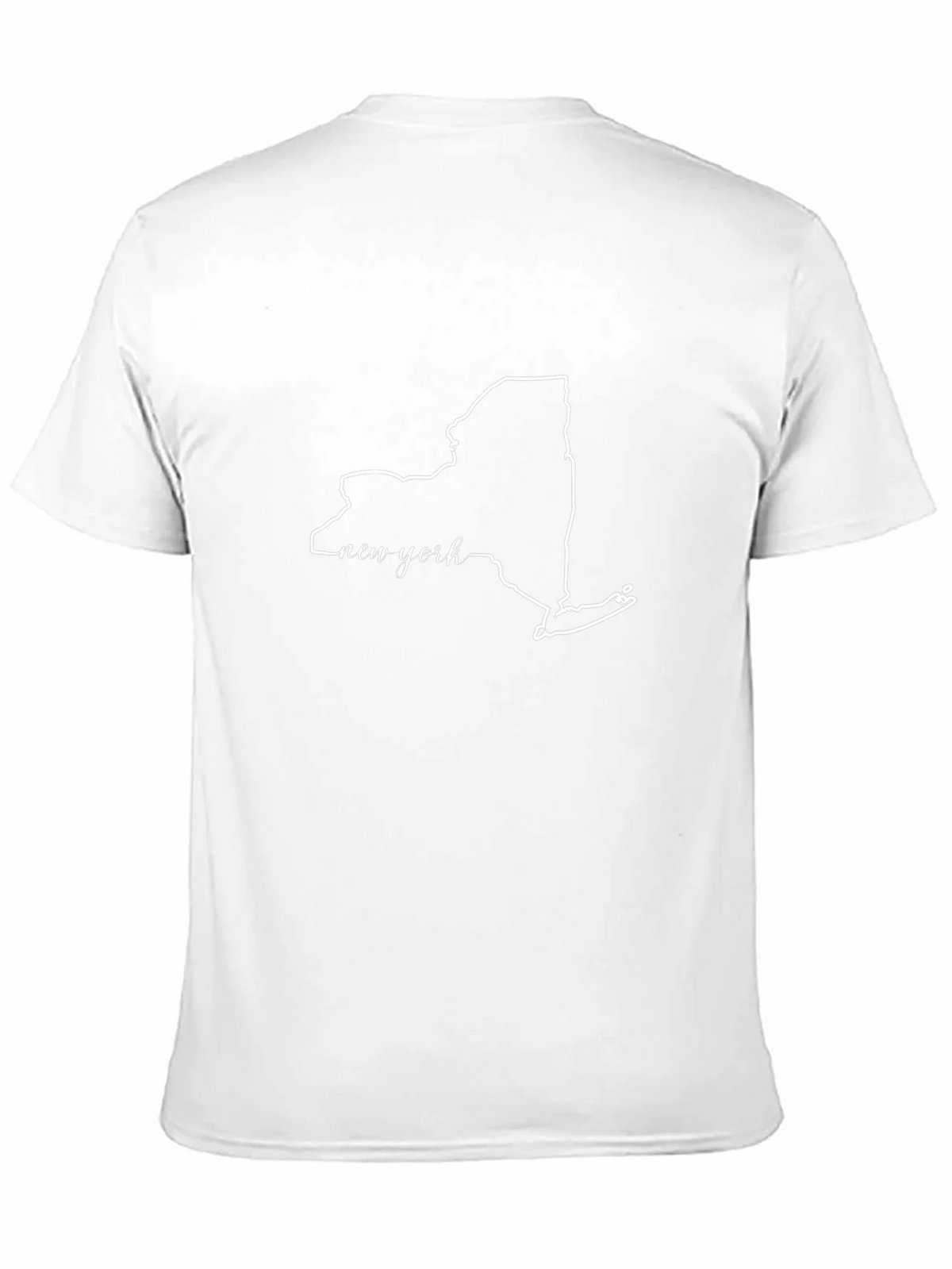 New York State Outline Graphic Tee - Black product image 2