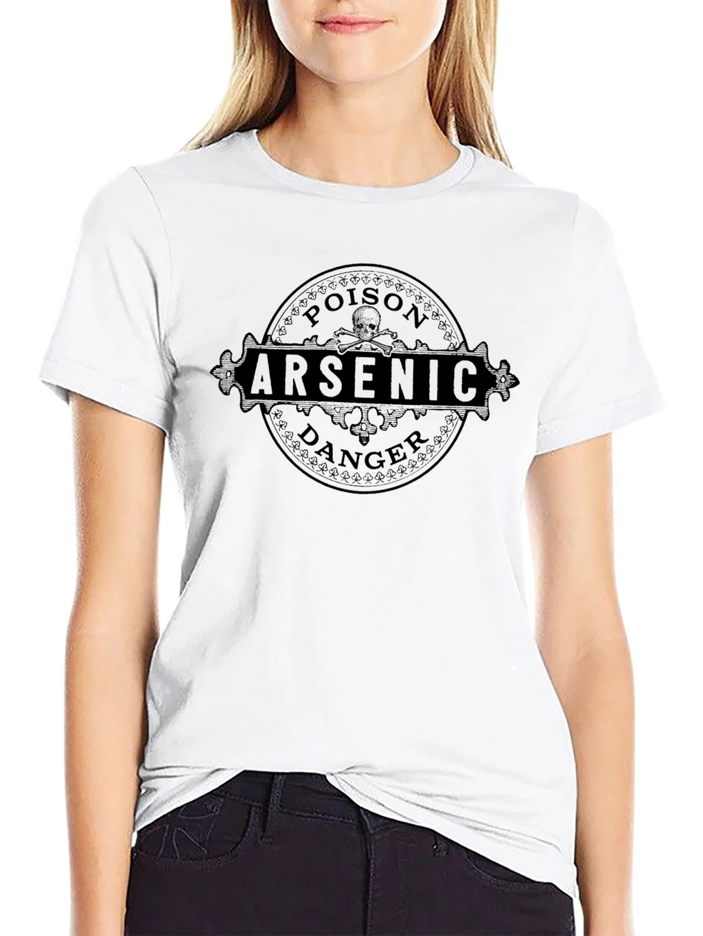 Arsenic Poison Danger Graphic T-Shirt - Mens Black Tee product image 11