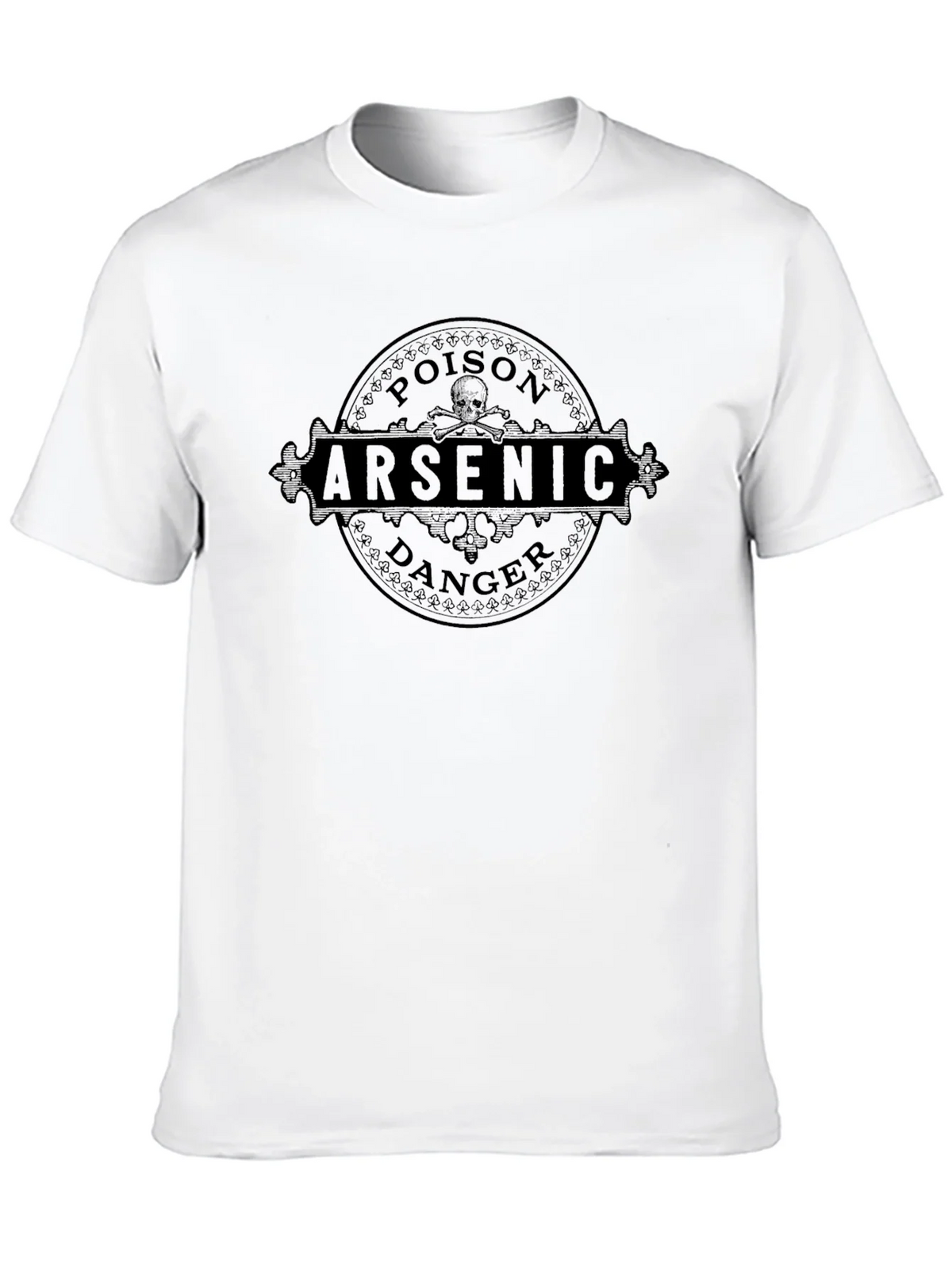 Arsenic Poison Danger Graphic T-Shirt - Mens Black Tee product image 12