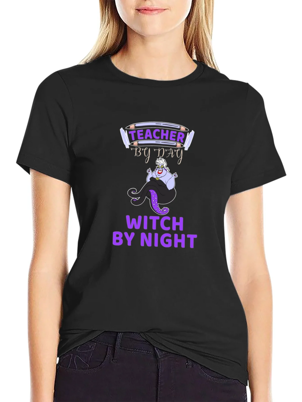 Teacher by Day Witch by Night T-Shirt product image 5