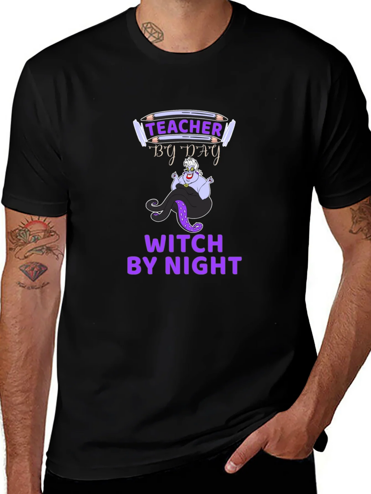 Teacher by Day Witch by Night T-Shirt product image 1