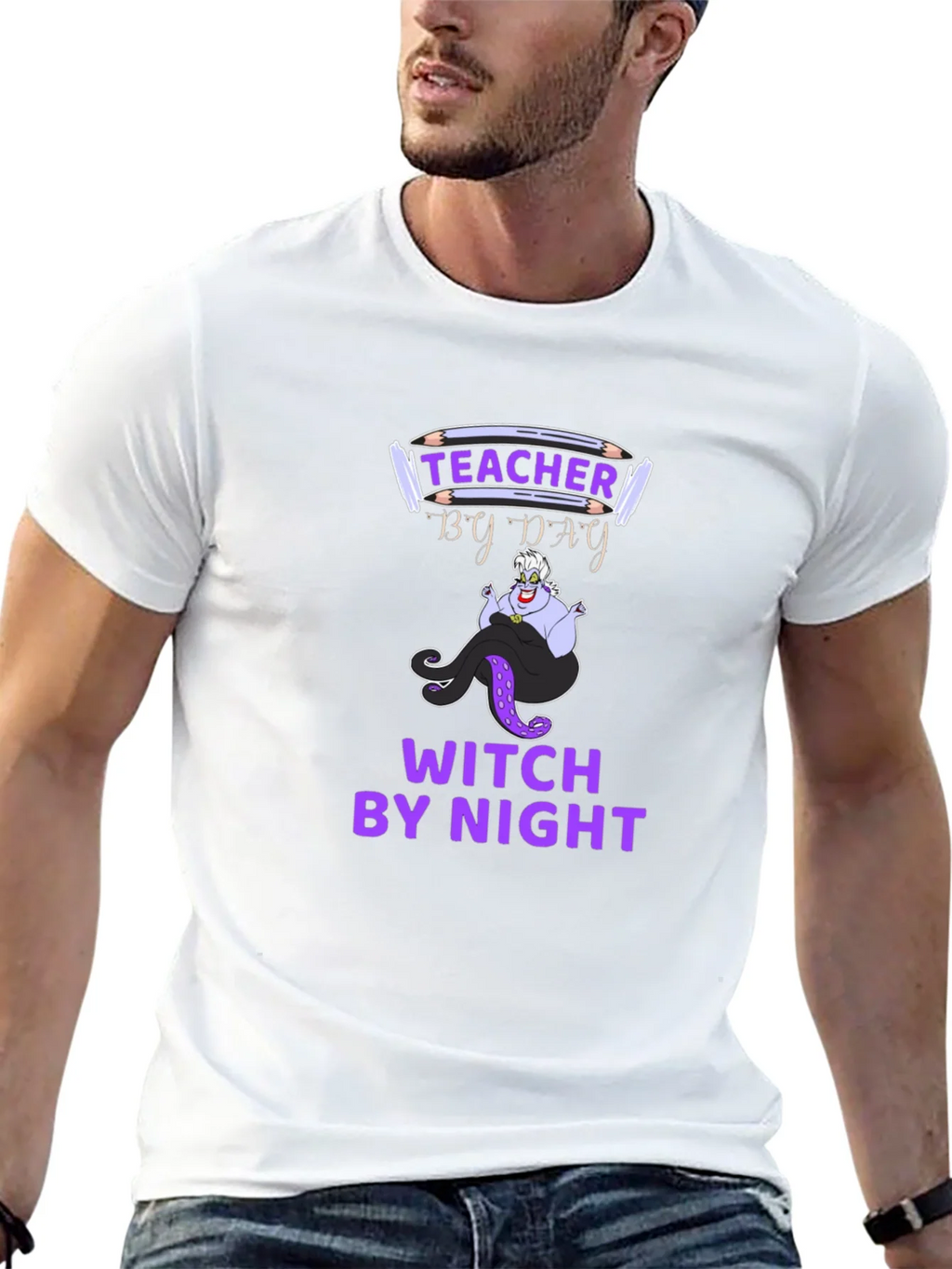 Teacher by Day Witch by Night T-Shirt product image 4
