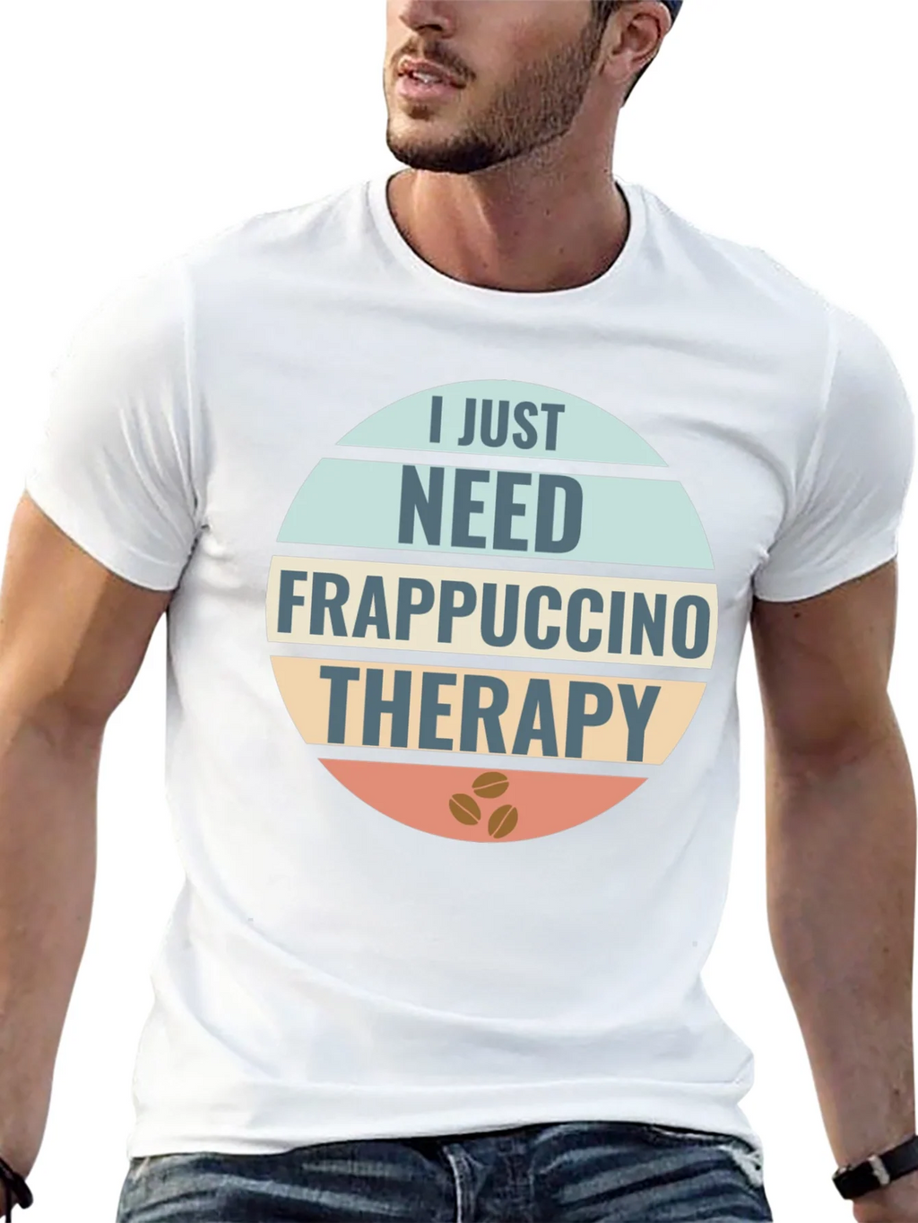 Frappuccino Therapy T-Shirt: Coffee Lovers Apparel product image 4