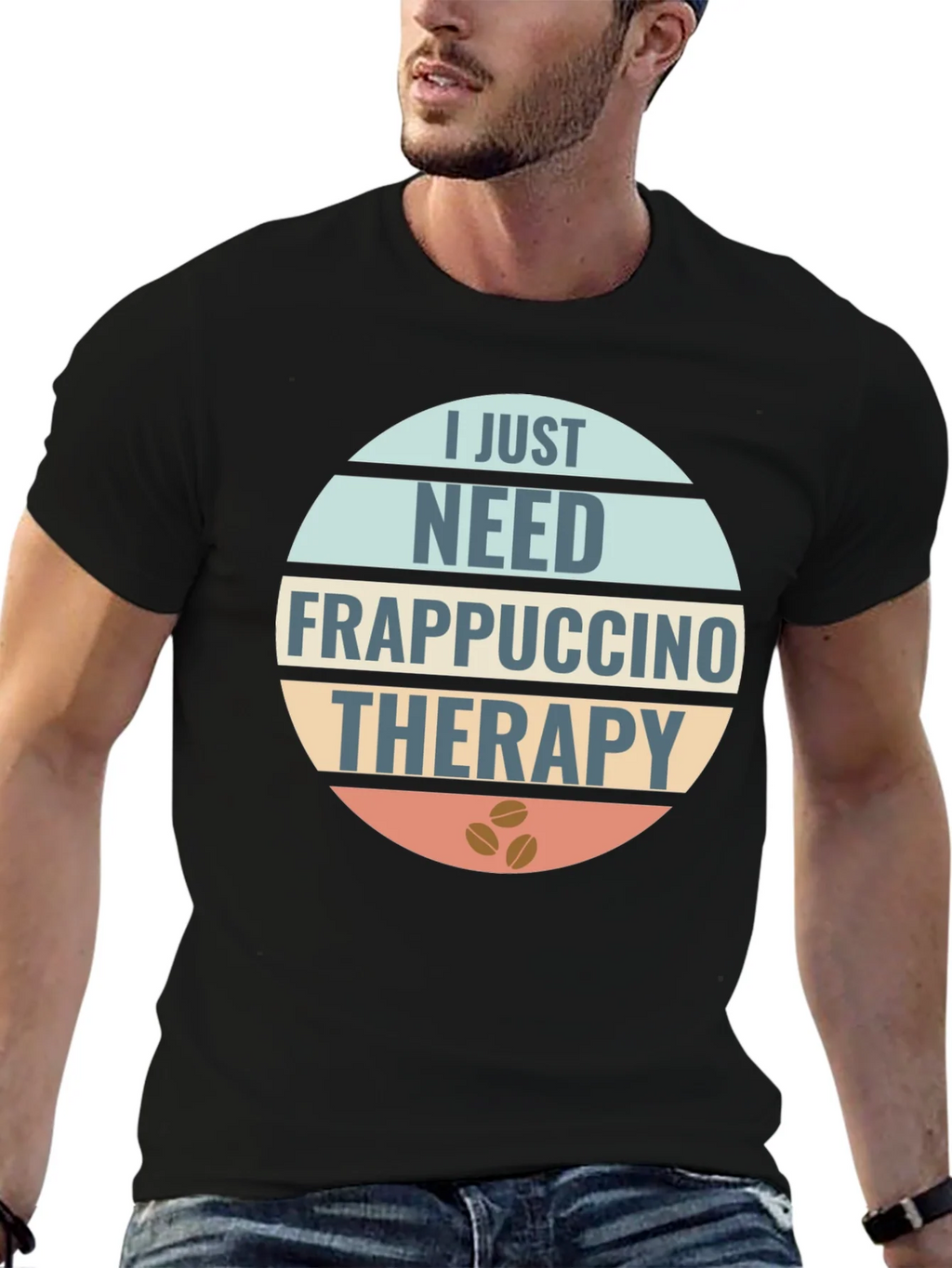 Frappuccino Therapy T-Shirt: Coffee Lovers Apparel product image 9