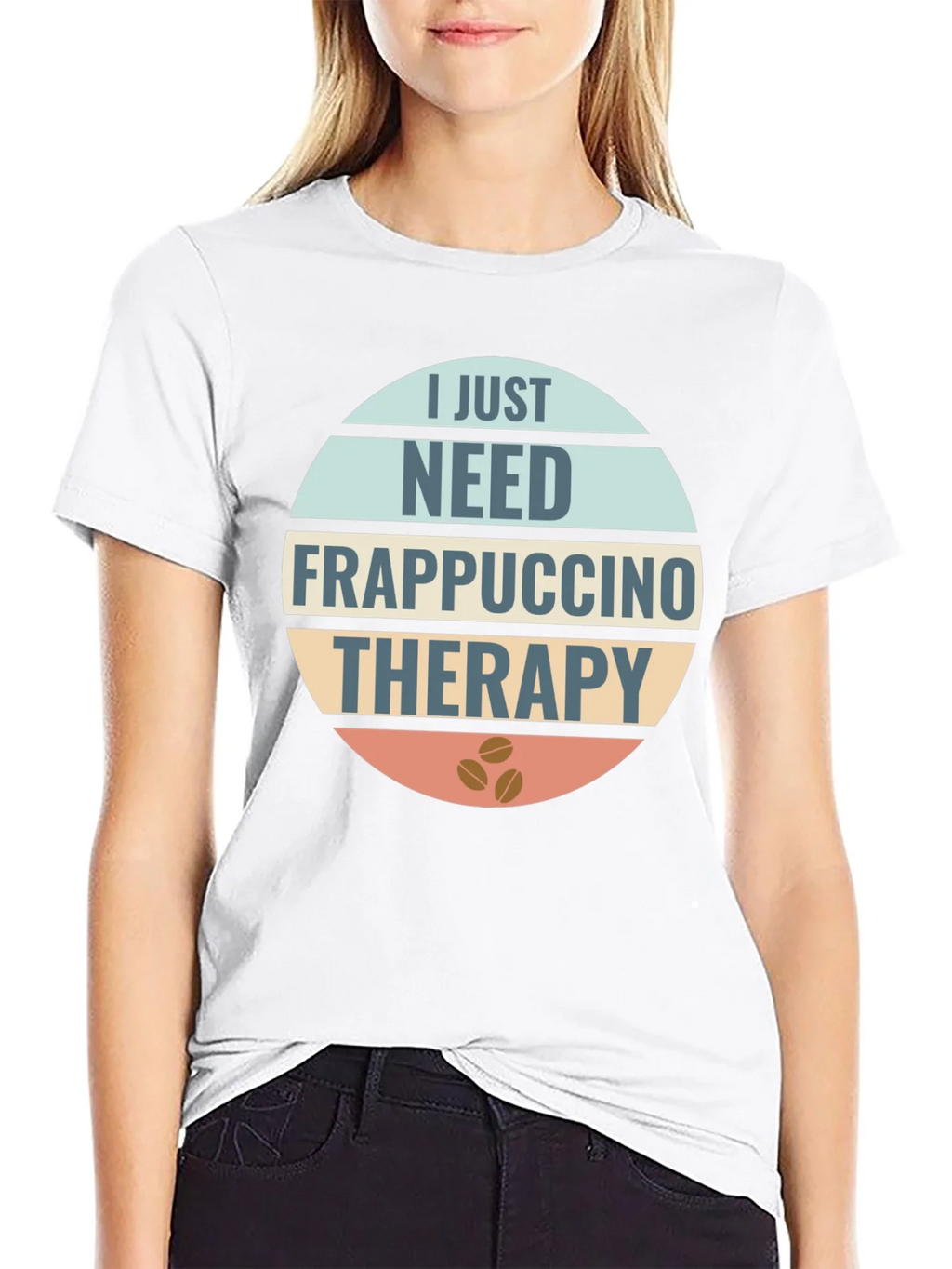 Frappuccino Therapy T-Shirt: Coffee Lovers Apparel product image 11