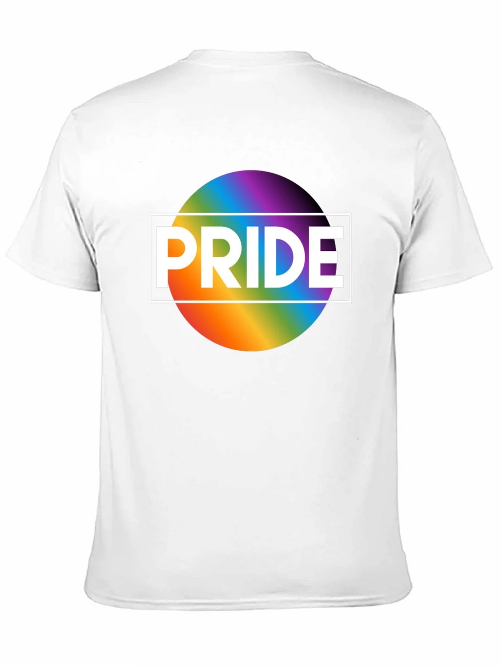 Pride Rainbow Graphic T-Shirt - Black product image 2