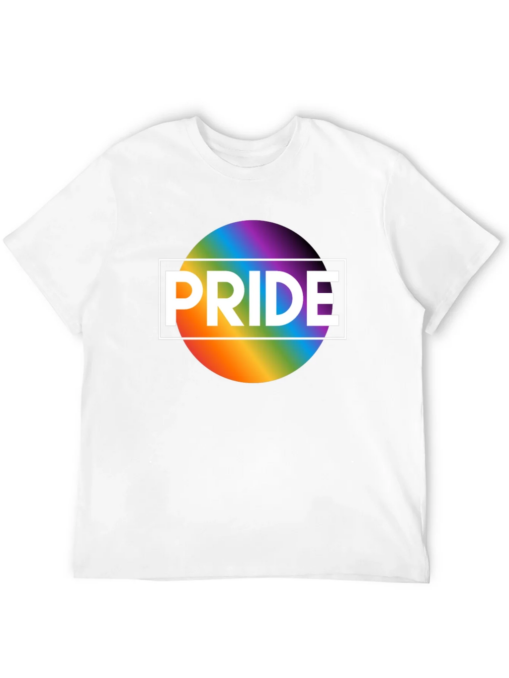 Pride Rainbow Graphic T-Shirt - Black product image 3