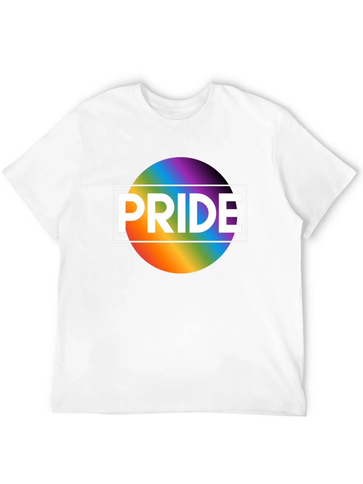 Pride Rainbow Graphic T-Shirt - Black product image 3