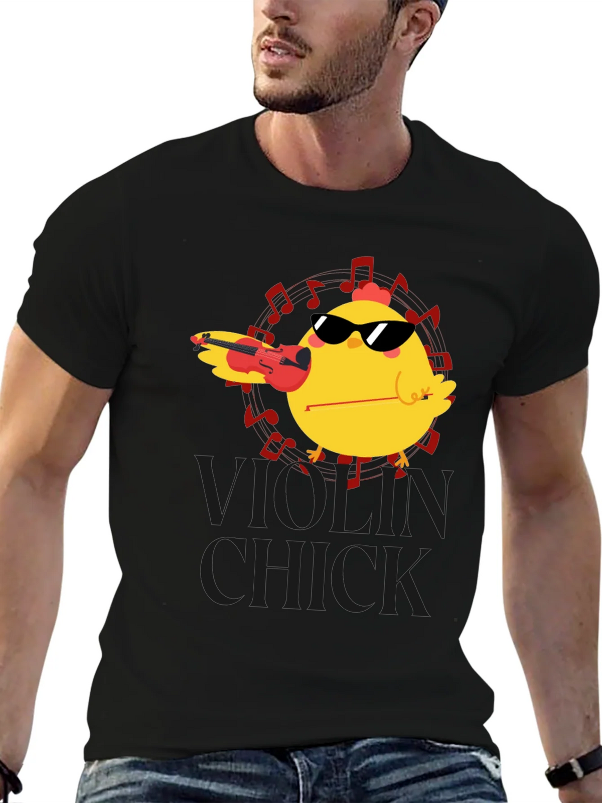 Violin Chick T-Shirt - Music Lover Tee product image 9