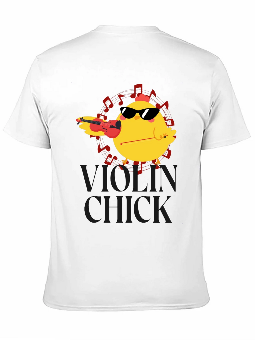 Violin Chick T-Shirt - Music Lover Tee product image 2