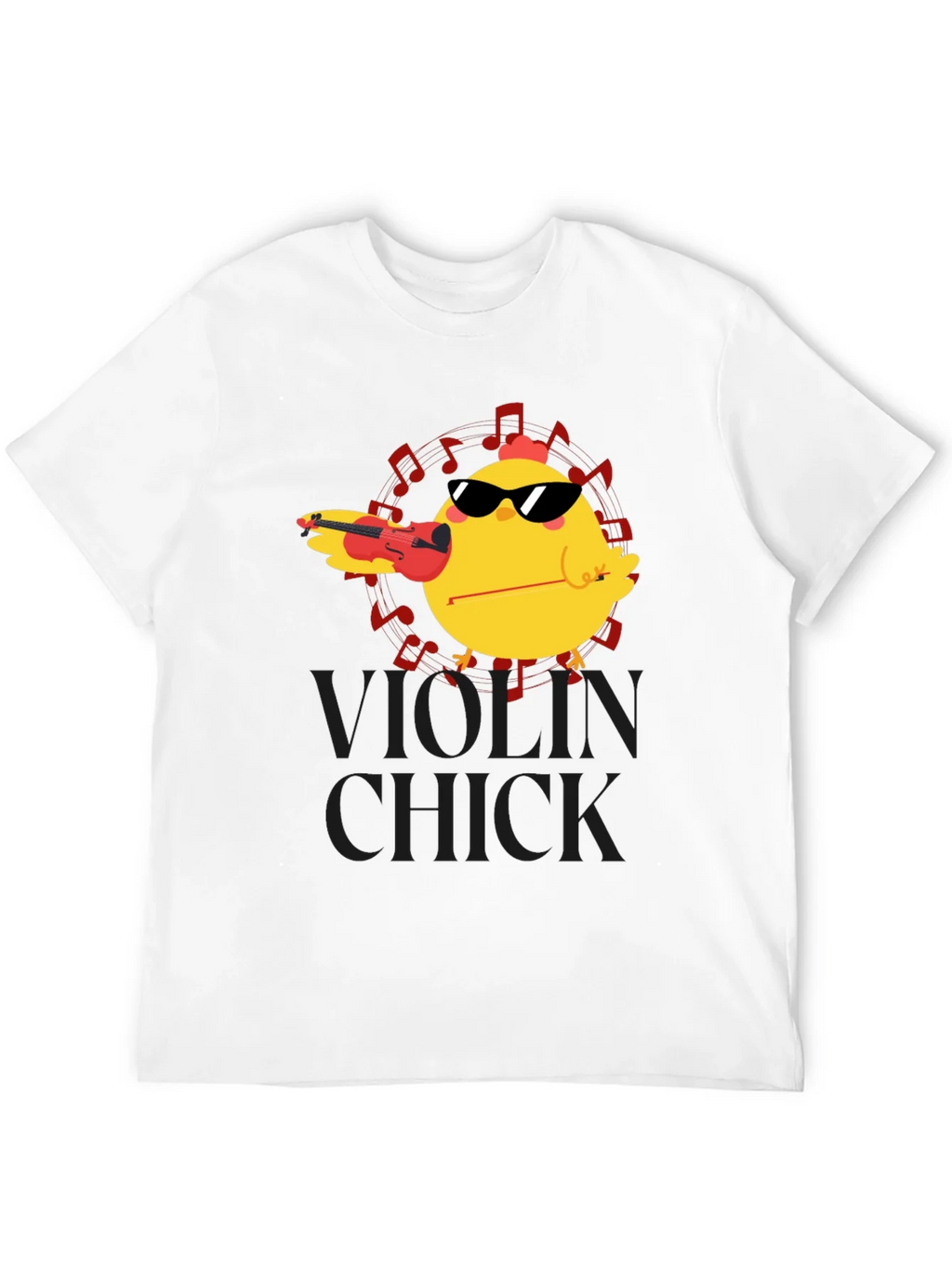 Violin Chick T-Shirt - Music Lover Tee product image 3