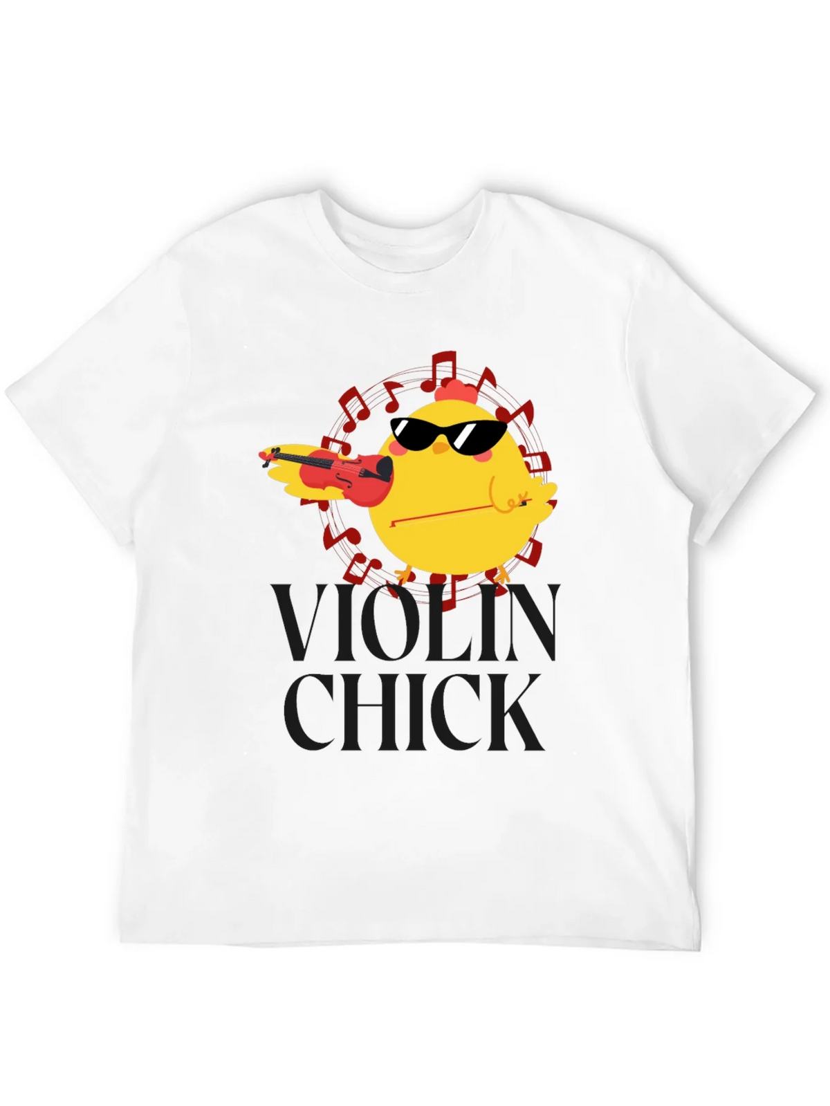 Violin Chick T-Shirt - Music Lover Tee product image 3