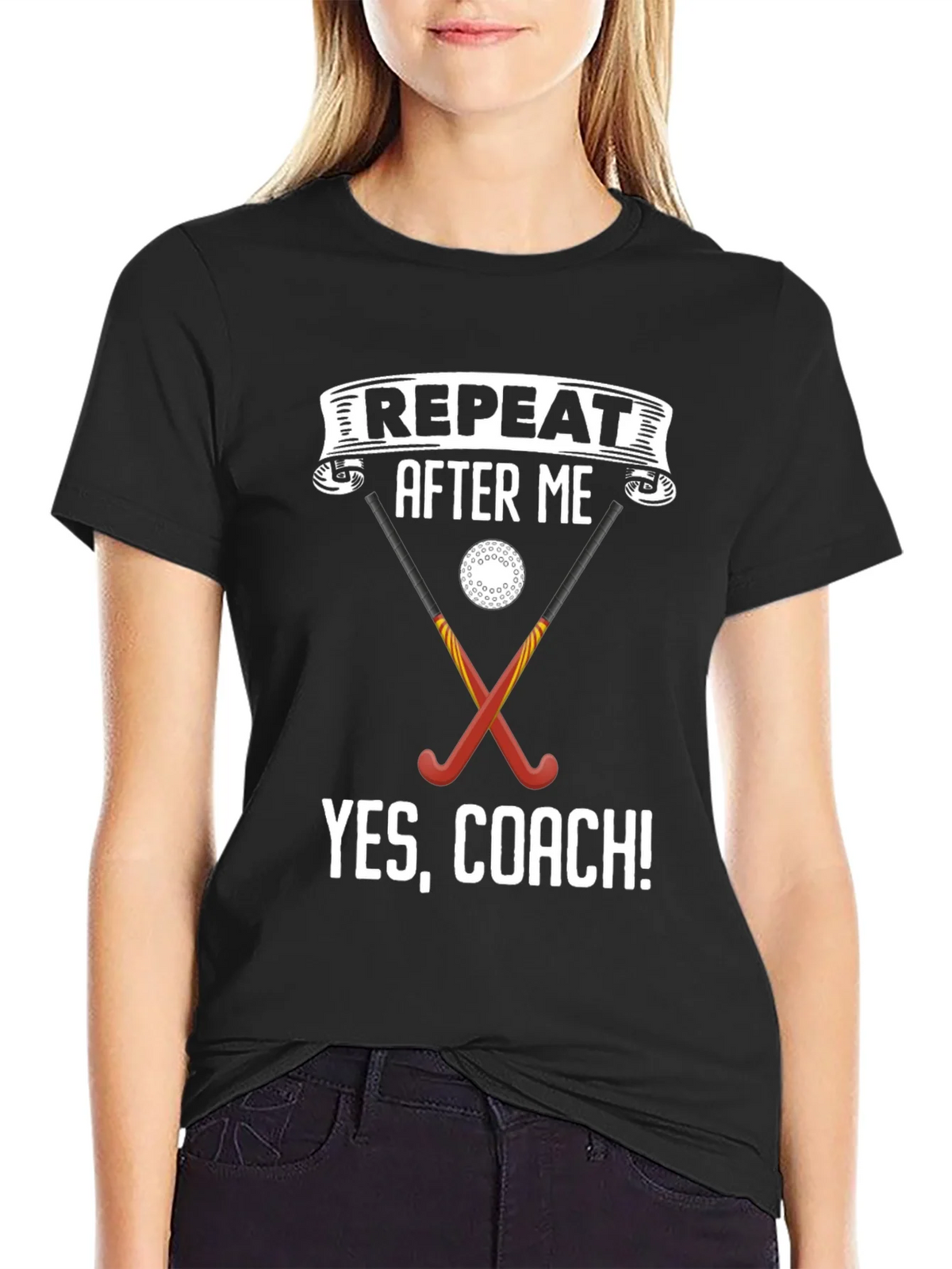 Funny Field Hockey Coach T-Shirt product image 5