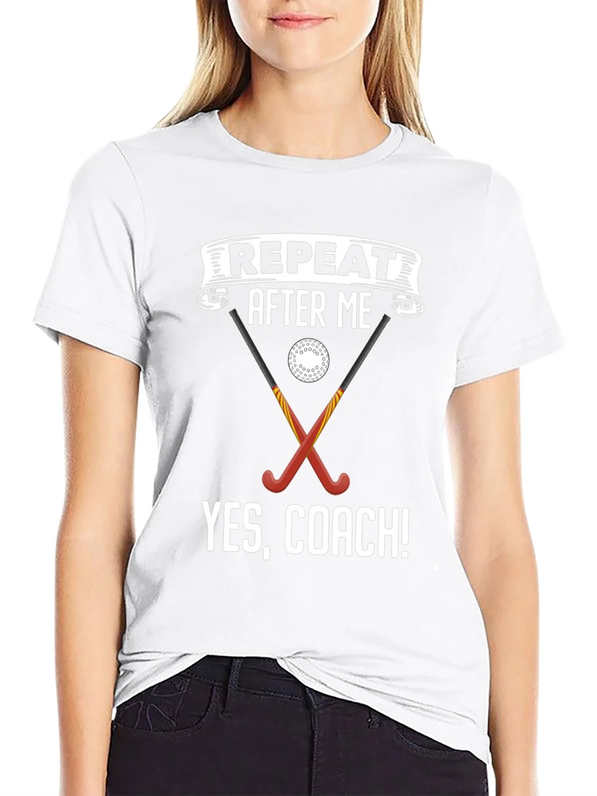 Funny Field Hockey Coach T-Shirt product image 11