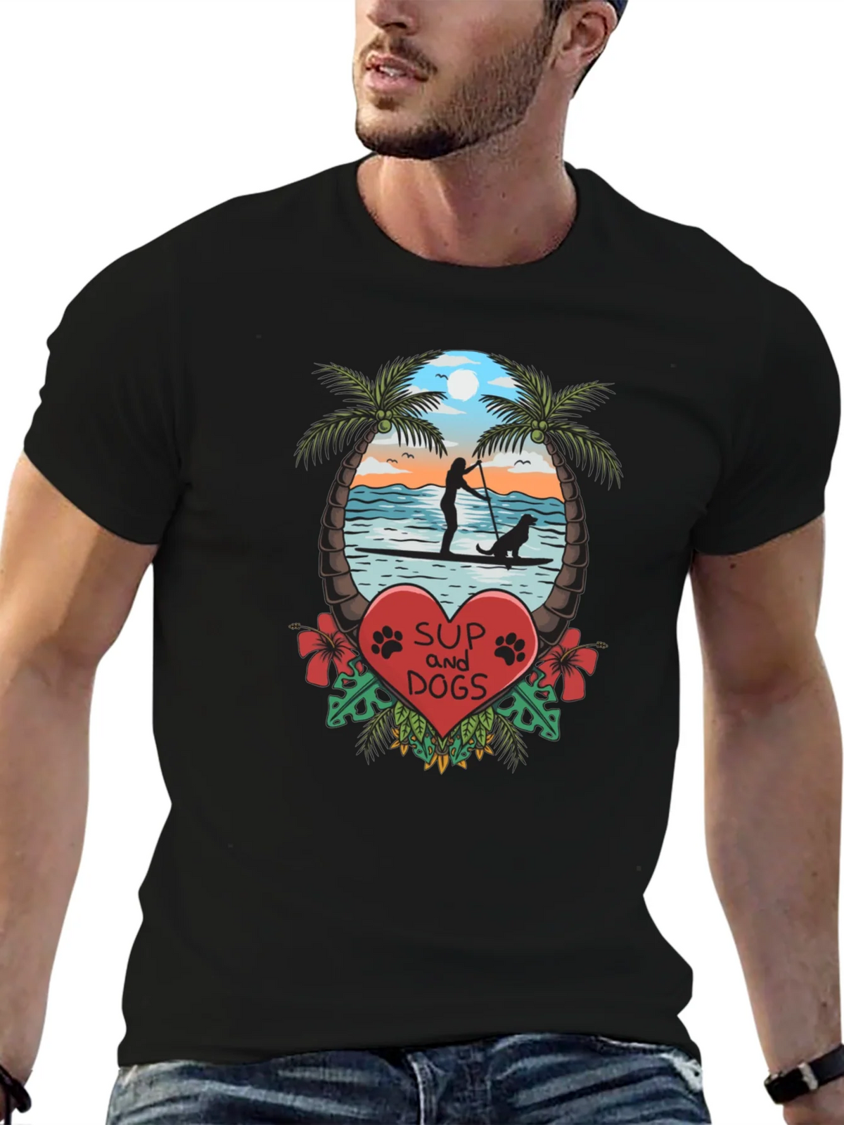 SUP & Dogs Graphic Tee product image 9