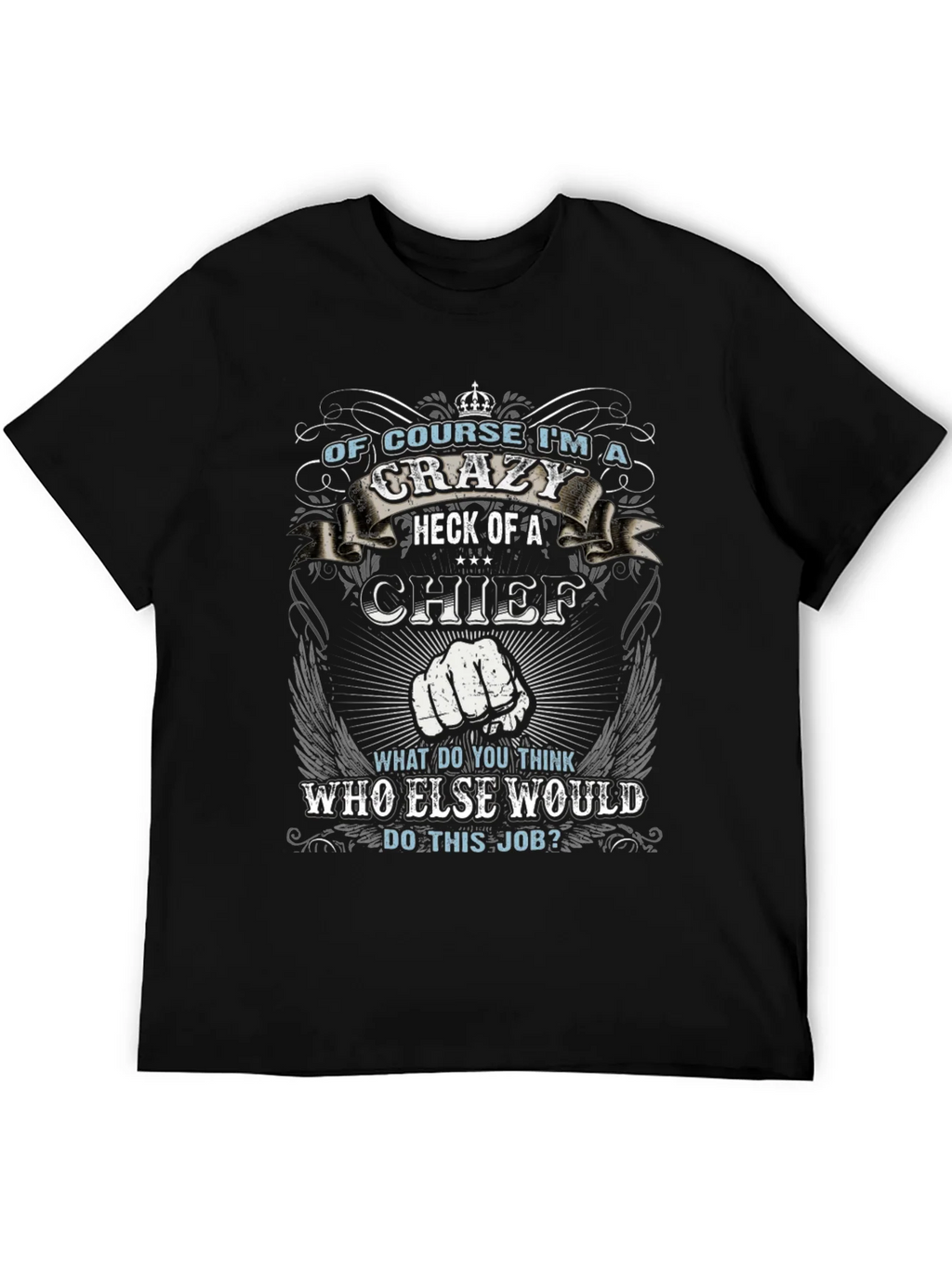 Crazy Chief Graphic T-Shirt - Novelty Apparel product image 8