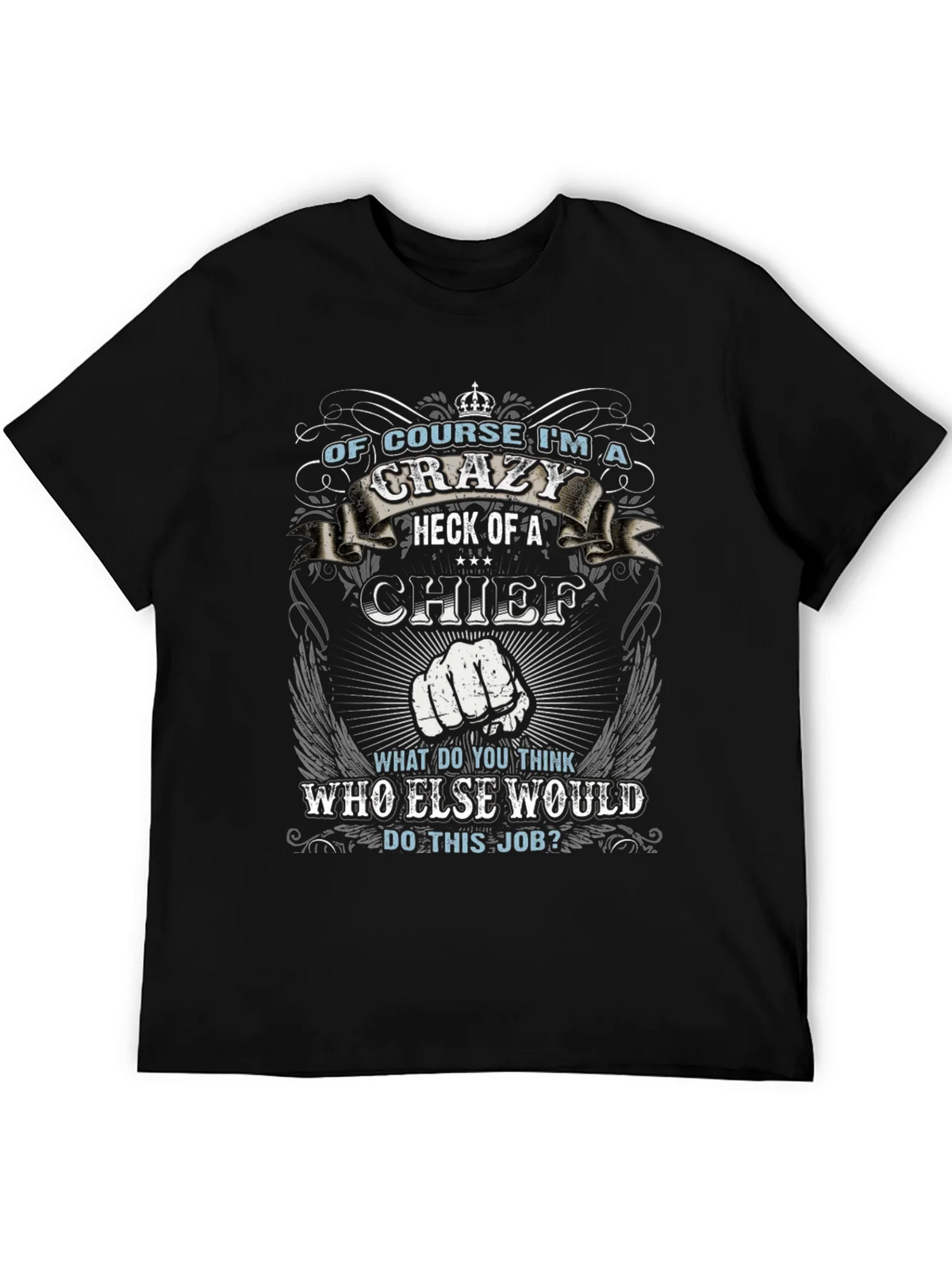 Crazy Chief Graphic T-Shirt - Novelty Apparel product image 8