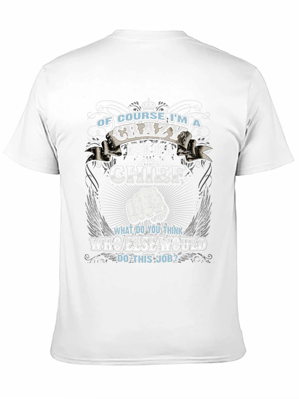 Crazy Chief Graphic T-Shirt - Novelty Apparel product image 2