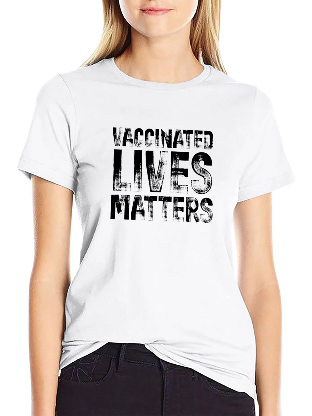 Vaccinated Lives Matters Graphic Tee product image 11