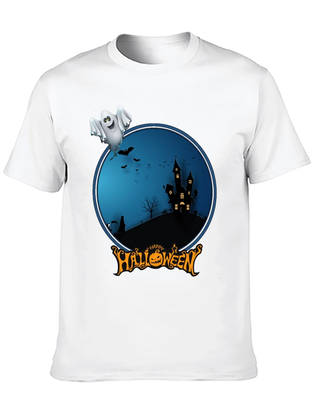 Happy Halloween Ghost Graphic Tee product image 12